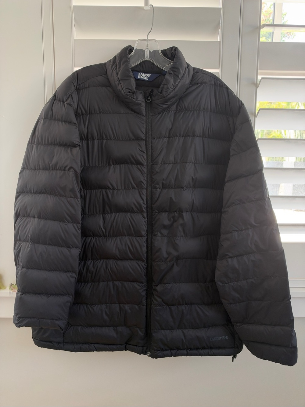 Lands End - Men's Wanderweight Packable Down Jacket - Size XL
